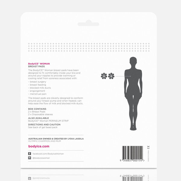 "BodyICE Woman" - Ice & Heat Packs for Breasts