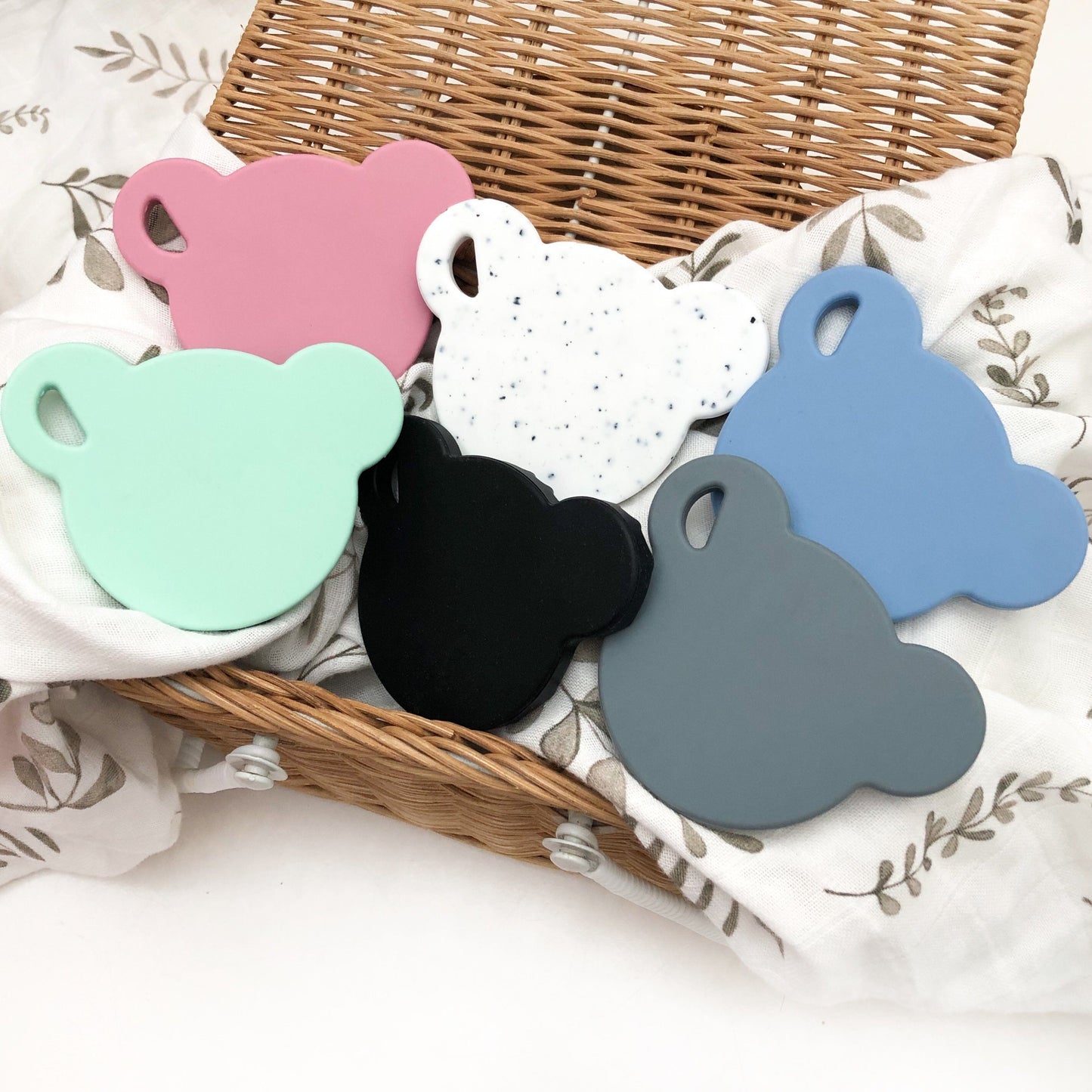 "One.Chew.Three" - Silicone Teethers