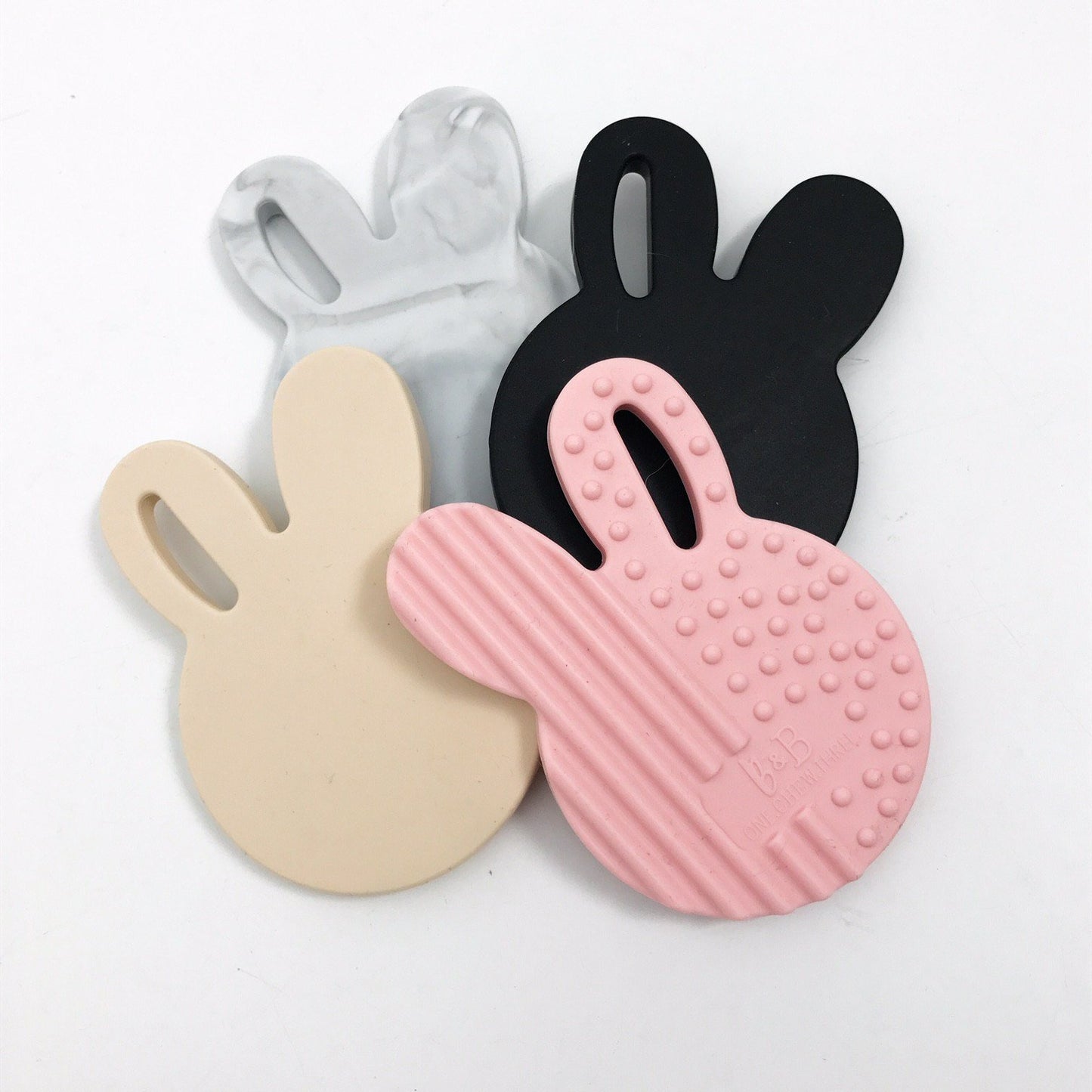 "One.Chew.Three" - Silicone Teethers