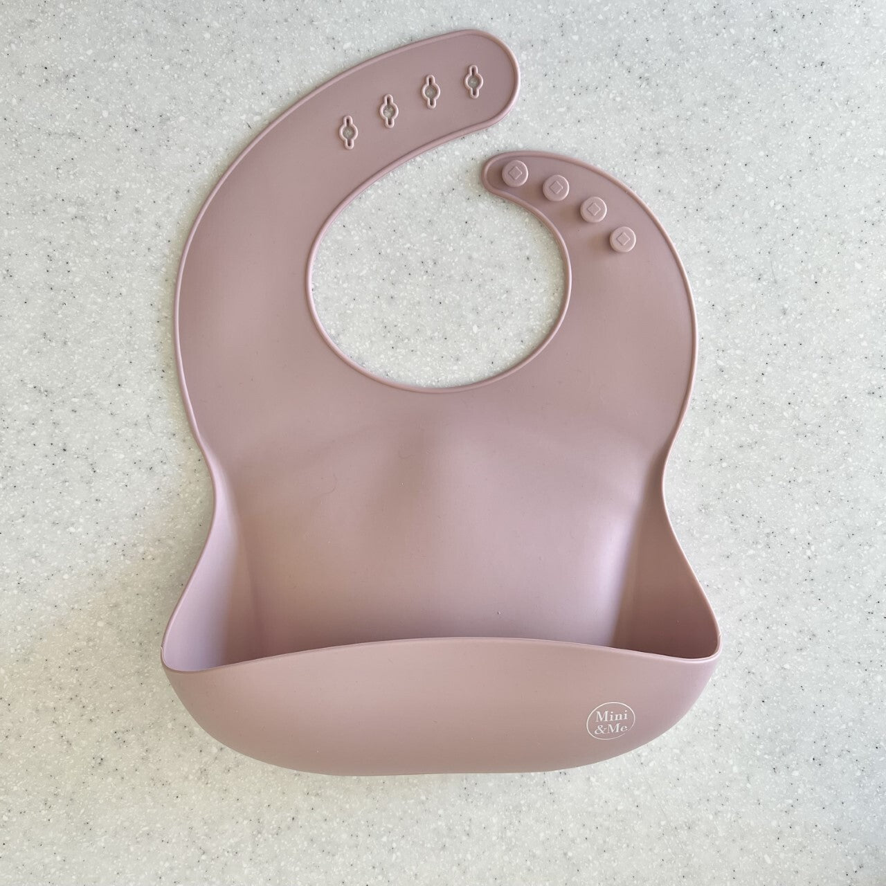 "Mini & Me" - Silicone Scoop Bib