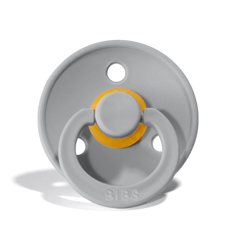 "BIBS" - Colour (Round) Range Pacifiers - Size 1