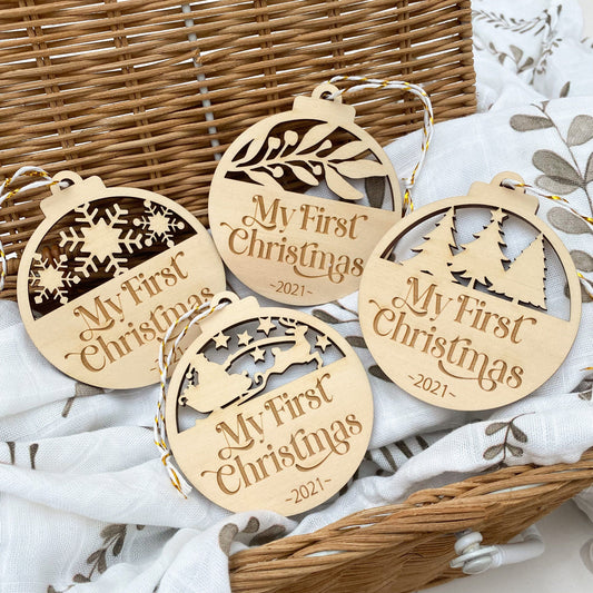 "Christmas" - My First Christmas Bauble - Christmas Story
