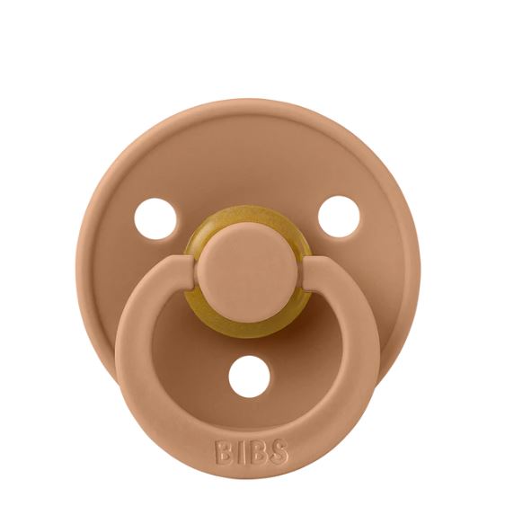 "BIBS" - Colour (Round) Range Pacifiers - Size 2