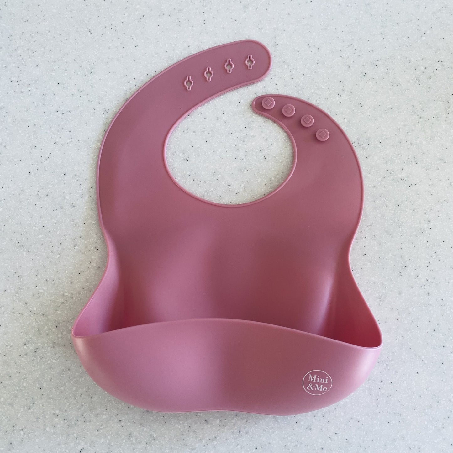 "Mini & Me" - Silicone Scoop Bib