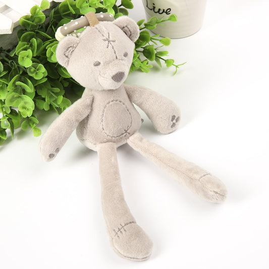 "Plush Hanging Rattles" - Bear