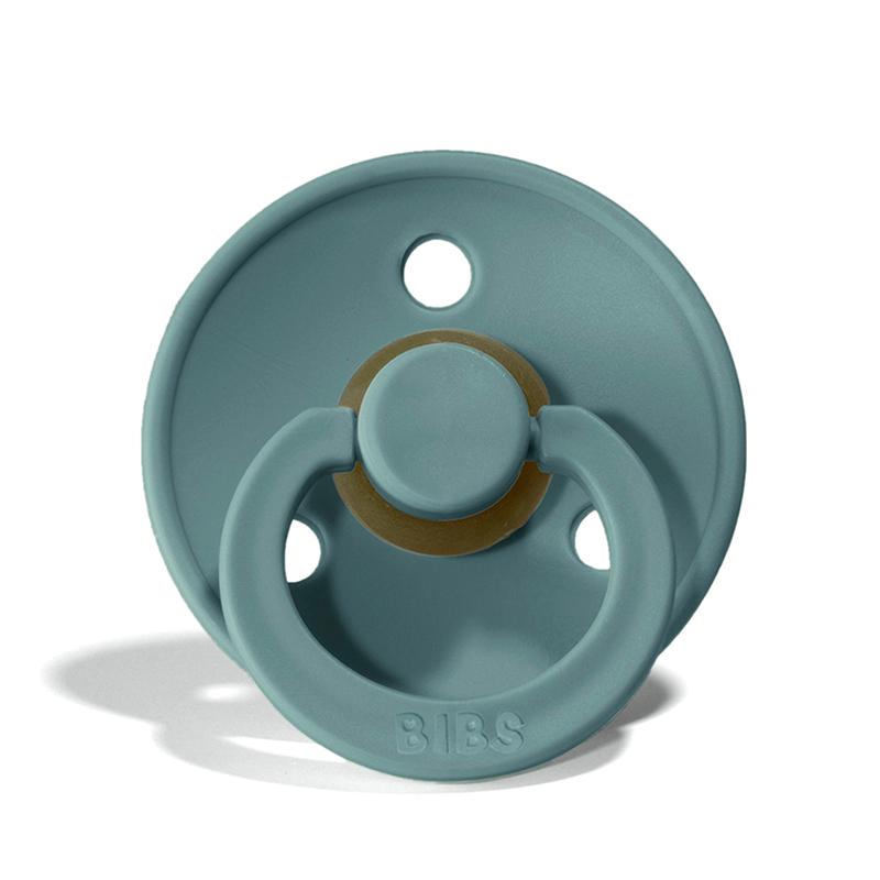 "BIBS" - Colour (Round) Range Pacifiers - Size 2