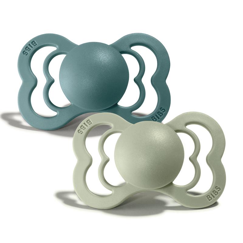 "BIBS" - Supreme (Symmetrical) Range - Silicone