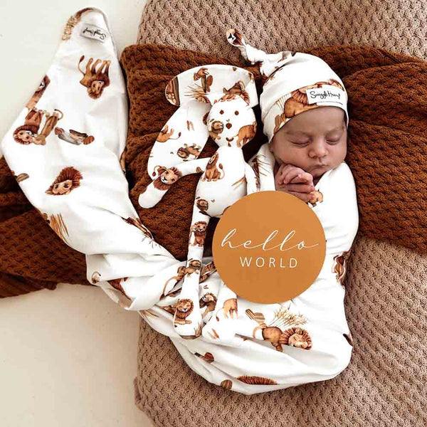 "Snuggle Hunny Kids" - Baby Jersey Wrap Sets