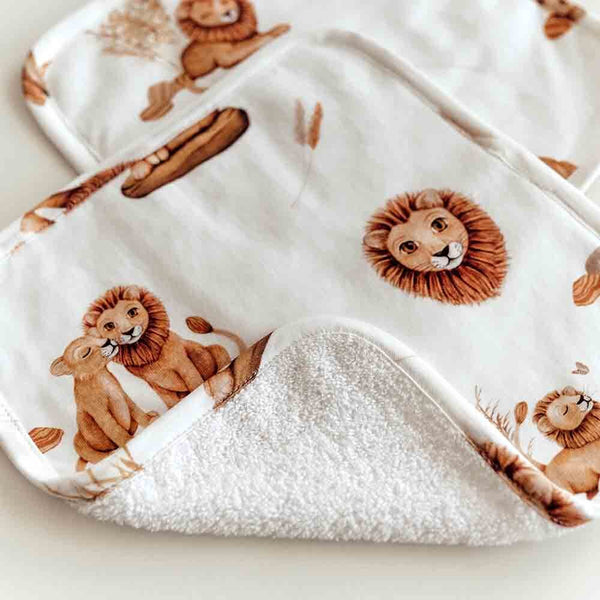"Snuggle Hunny Kids" - Organic Wash Cloths - 3 Pack