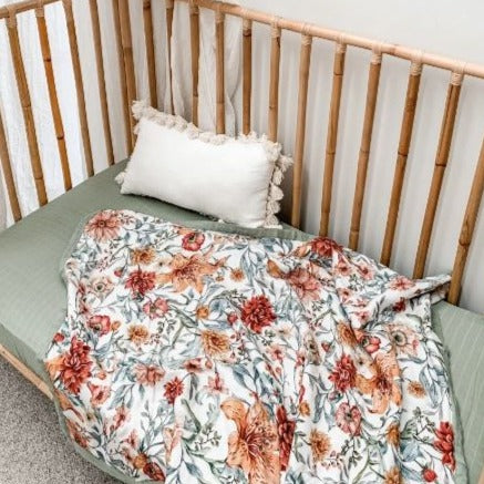 "Pop Ya Tot” - Reversible Cot Quilts