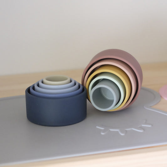 "Playground" - Silicone Nesting Blocks