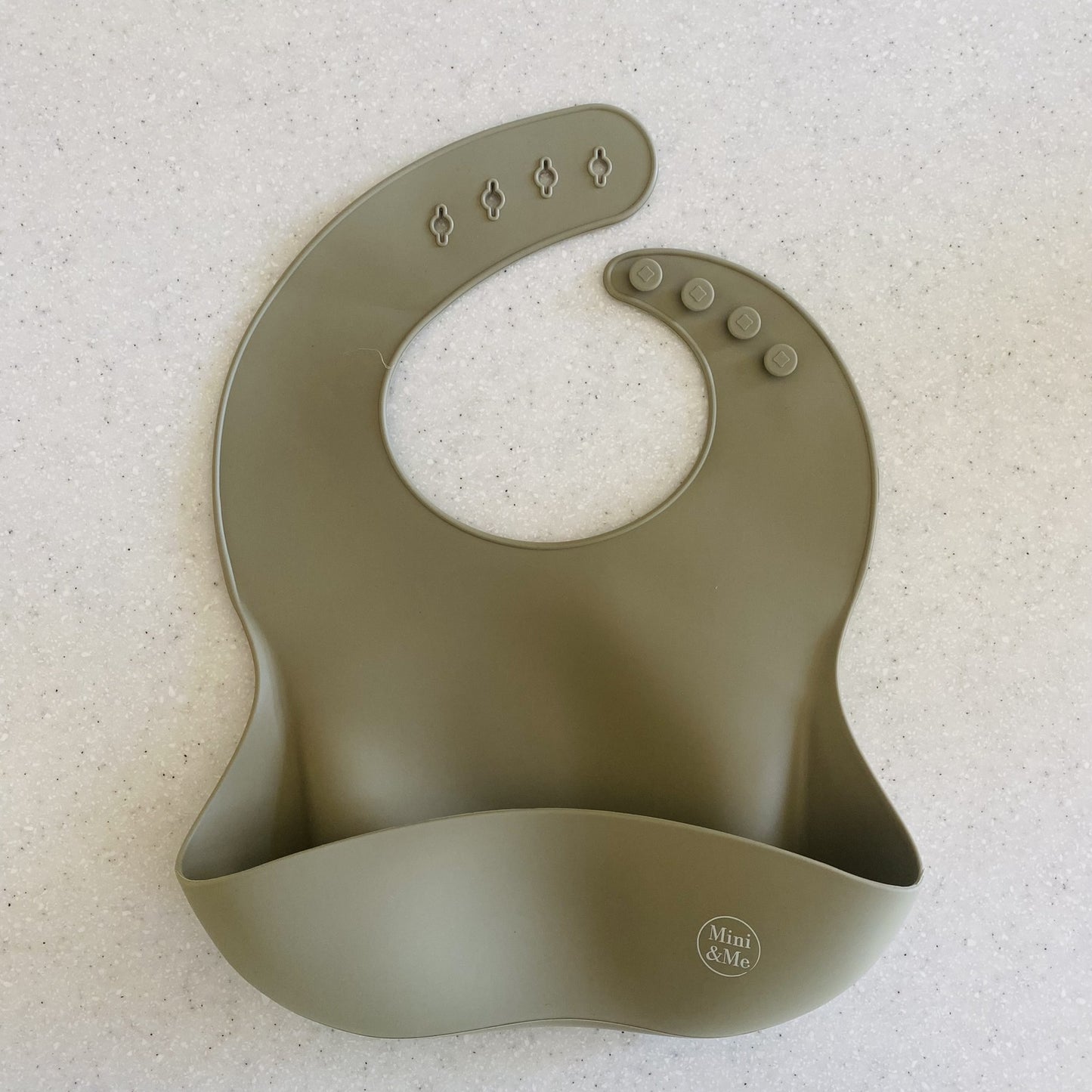 "Mini & Me" - Silicone Scoop Bib