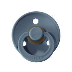 "BIBS" - Colour (Round) Range Pacifiers - Size 2