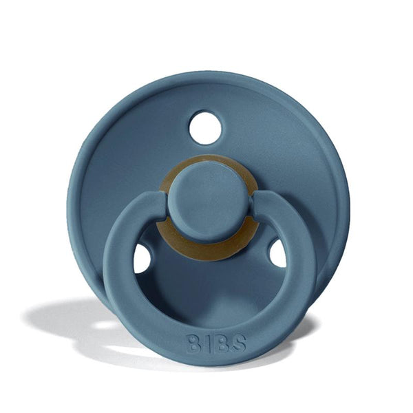 "BIBS" - Colour (Round) Range Pacifiers - Size 3