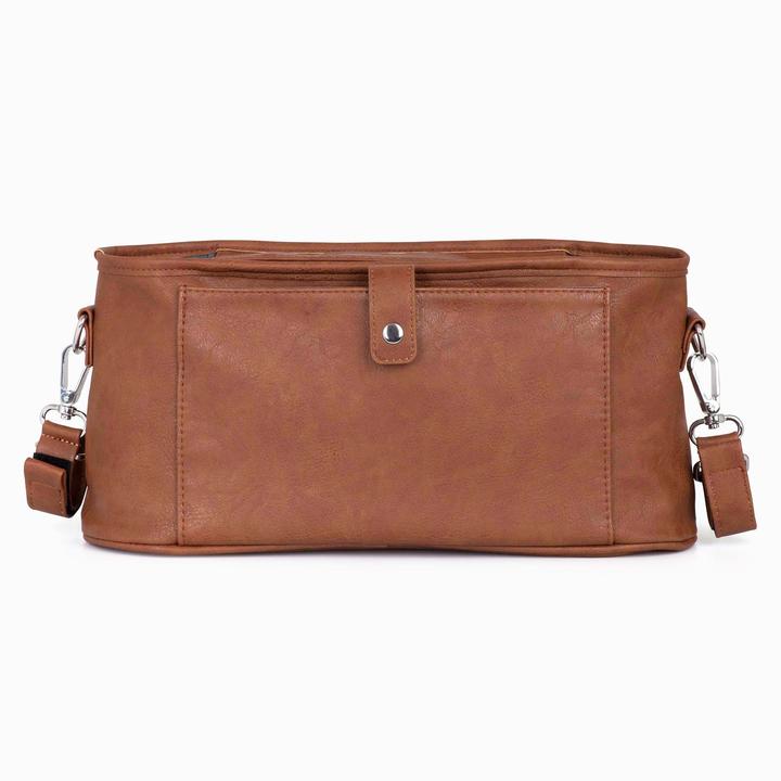 "VANCHI" - Pram Caddy -  Pebbled Tan