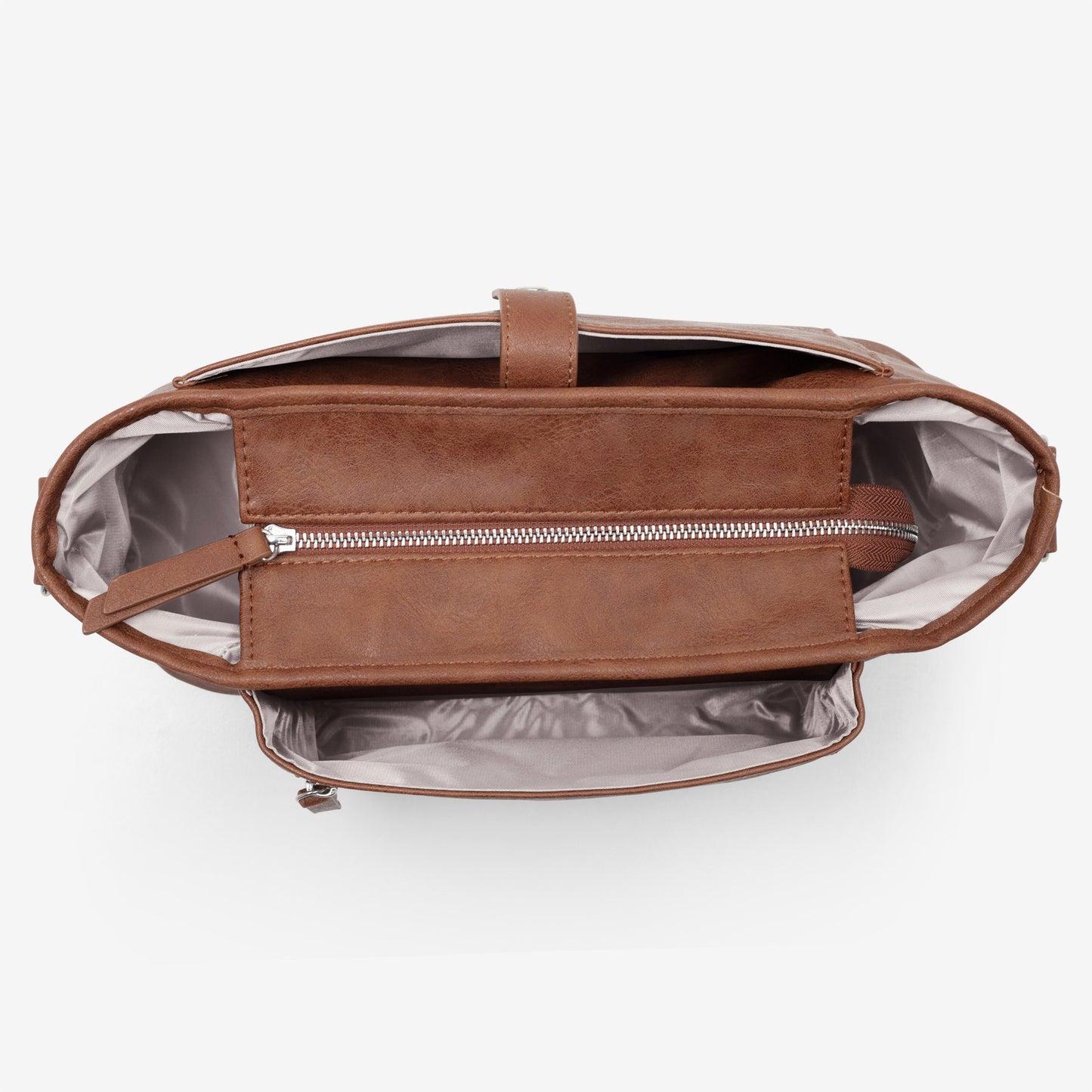 "VANCHI" - Pram Caddy -  Pebbled Tan