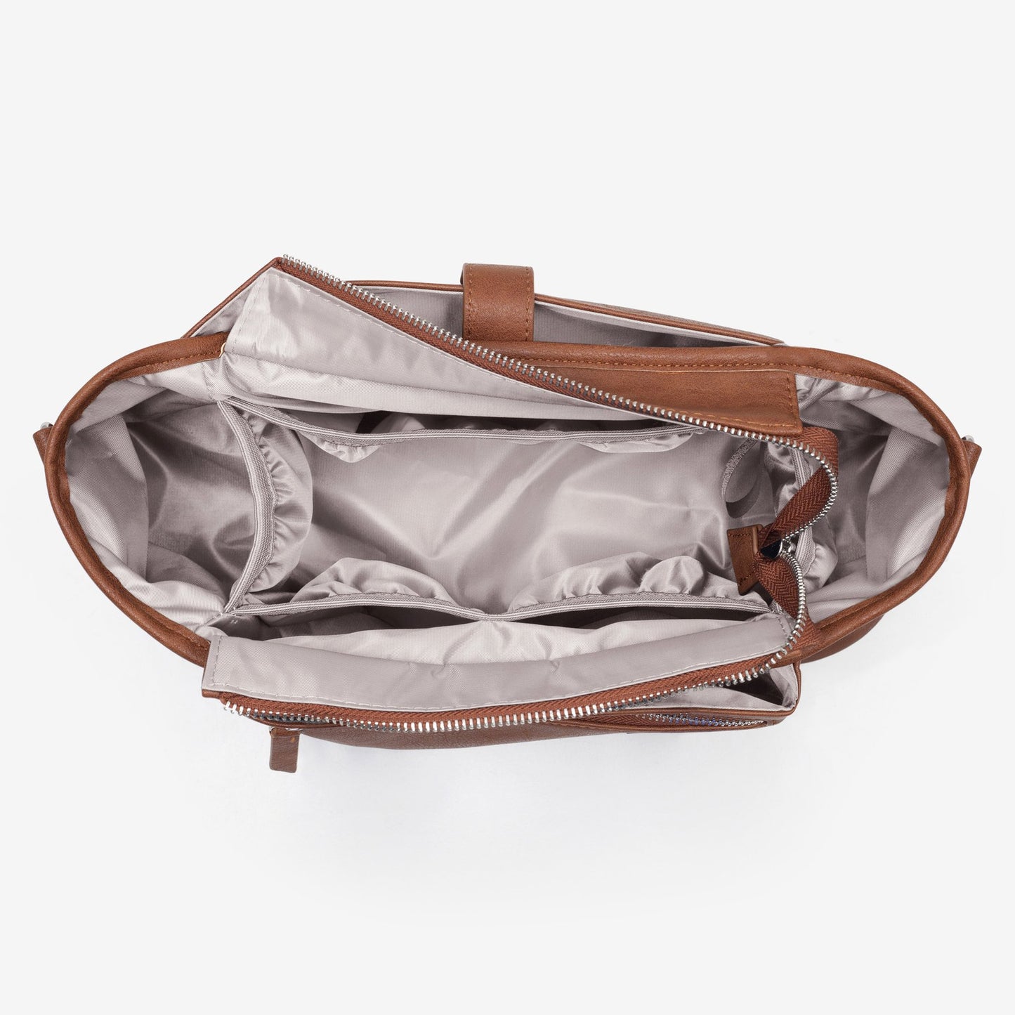 "VANCHI" - Pram Caddy -  Pebbled Tan