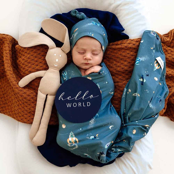 "Snuggle Hunny Kids" - Baby Jersey Wrap Sets