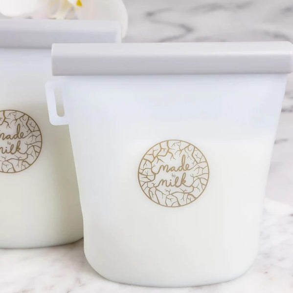 "Made to Milk" - Reusable Breastmilk Storage Bags