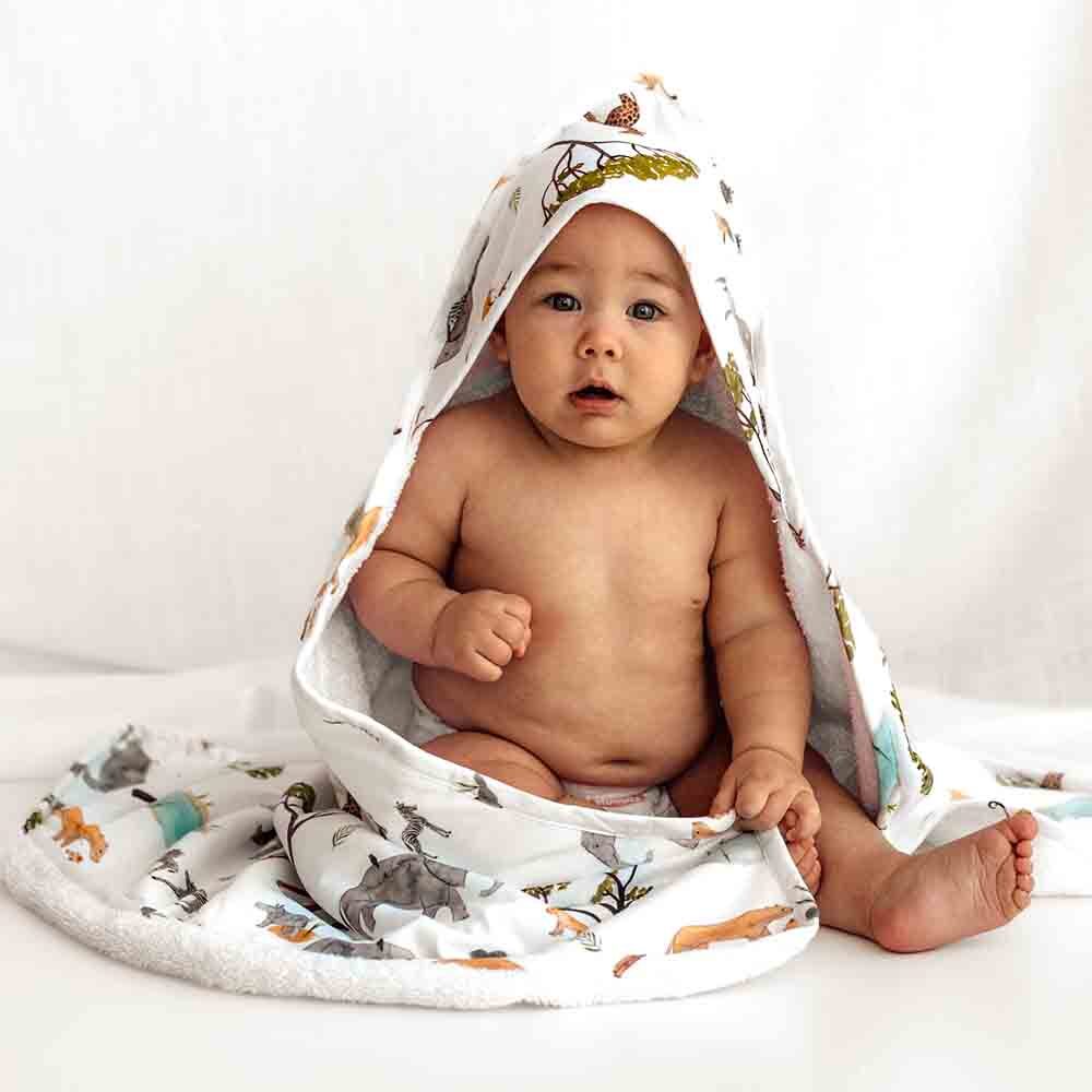 "Snuggle Hunny Kids" - Organic Hooded Baby Towels