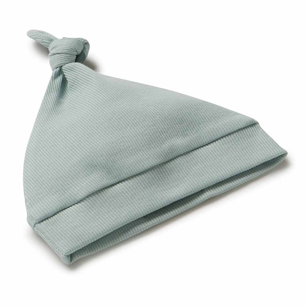"Snuggle Hunny" - Knotted Baby Beanie