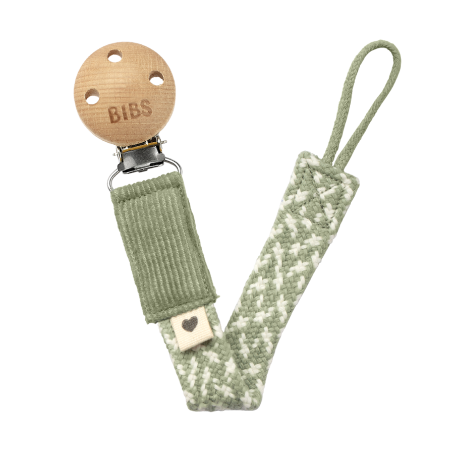 "BIBS" - Pacifier Braids - Dummy Clips