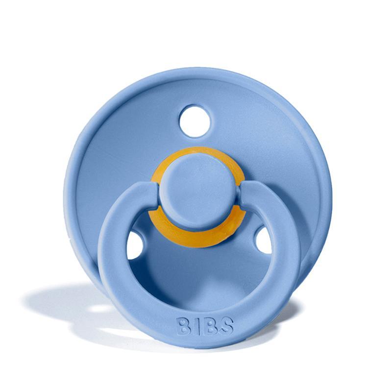 "BIBS" - Colour (Round) Range Pacifiers - Size 1