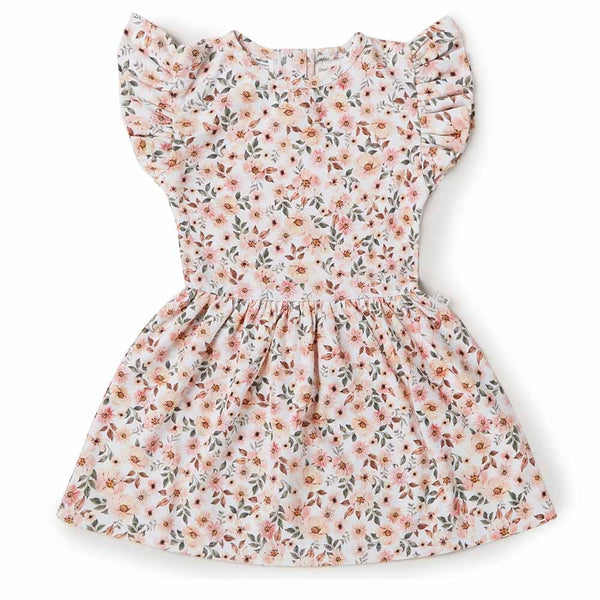 "Snuggle Hunny Kids" - Dress - Spring Floral