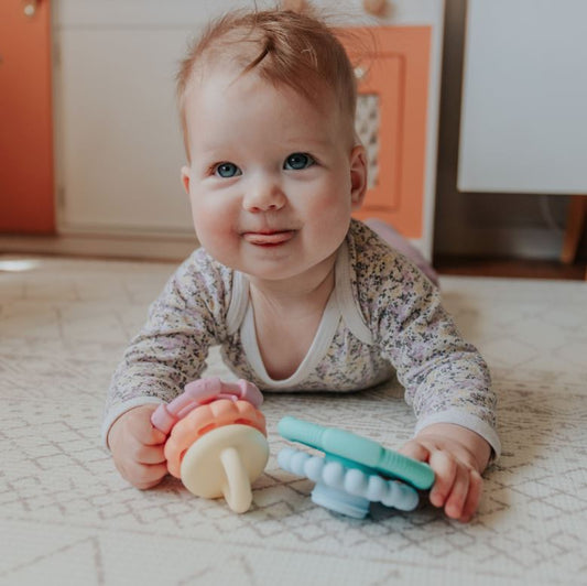 "Jellystone Designs" - Rainbow Stacker & Teething Toy