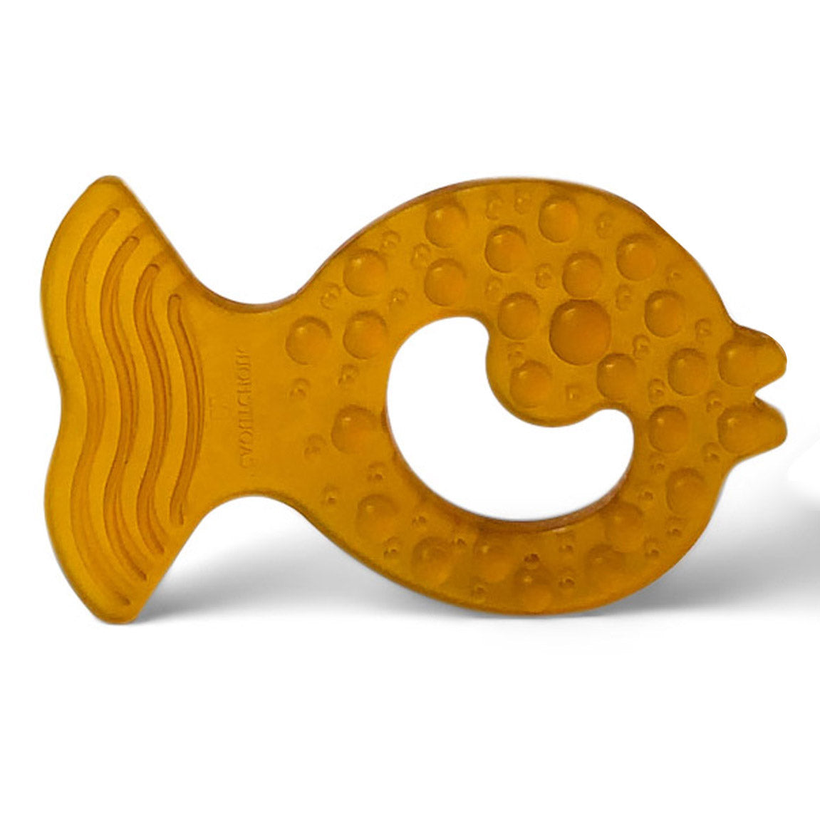 "Natural Rubber Teether" - Fish