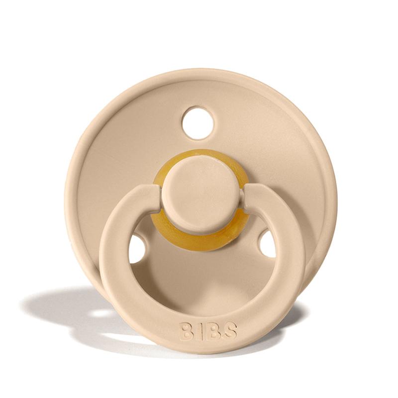 "BIBS" - Colour (Round) Range Pacifiers - Size 1