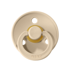 "BIBS" - Colour (Round) Range Pacifiers - Size 2