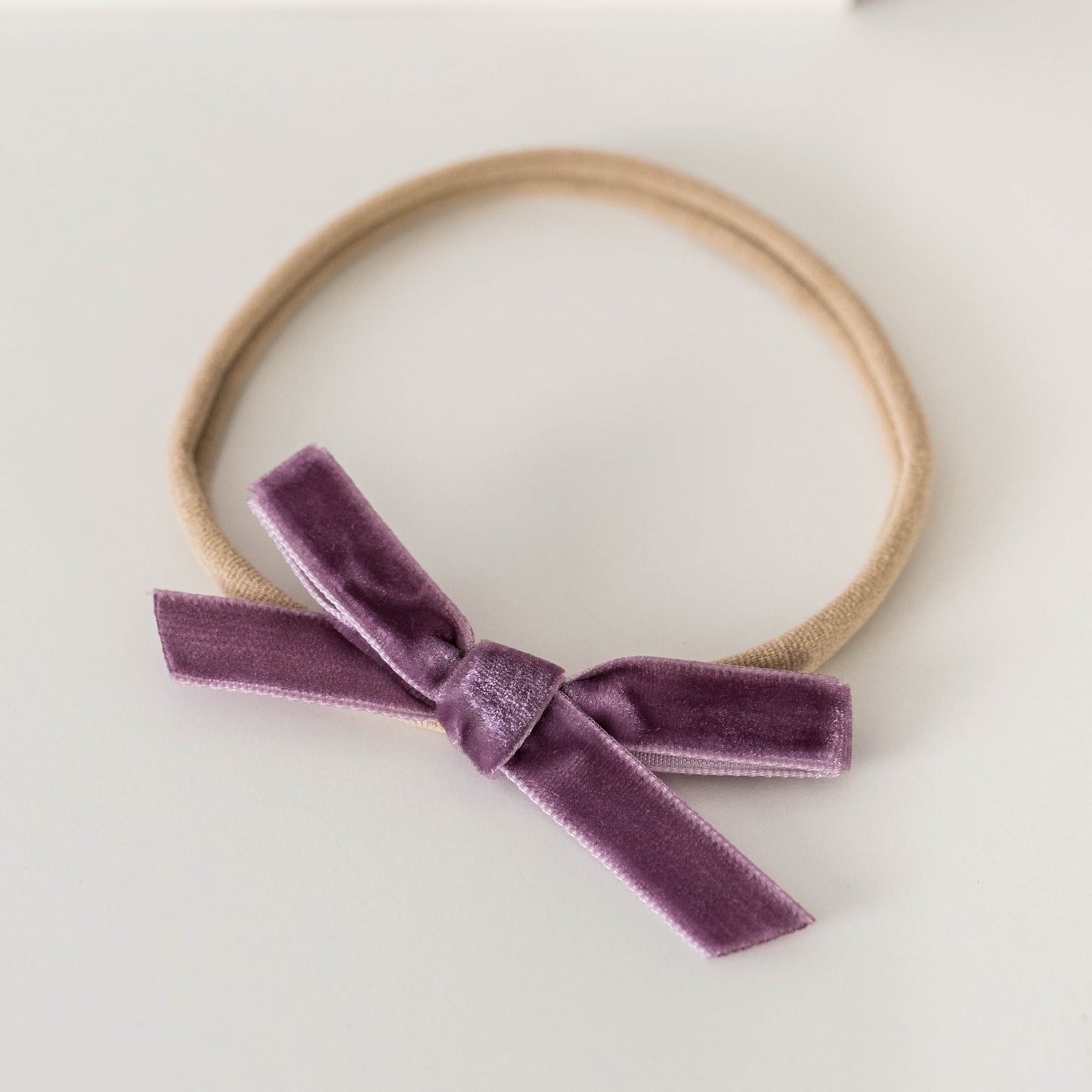 "Snuggle Hunny" - Petite Velvet Bows