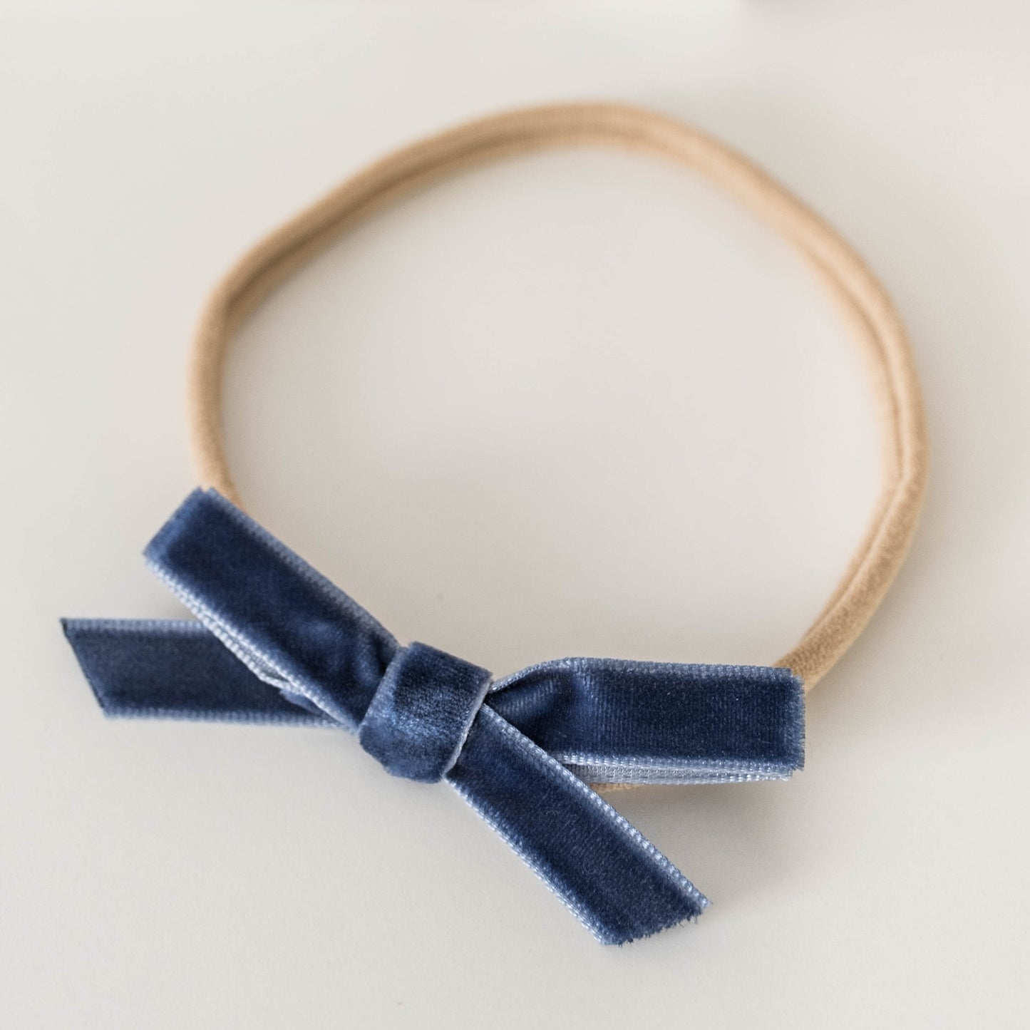 "Snuggle Hunny" - Petite Velvet Bows