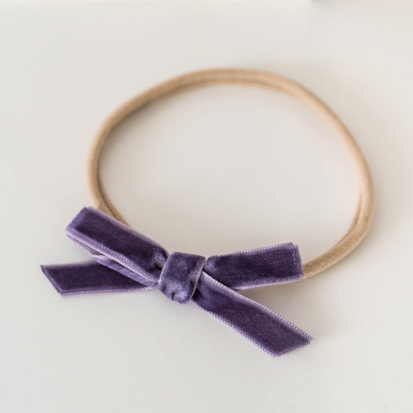"Snuggle Hunny" - Petite Velvet Bows