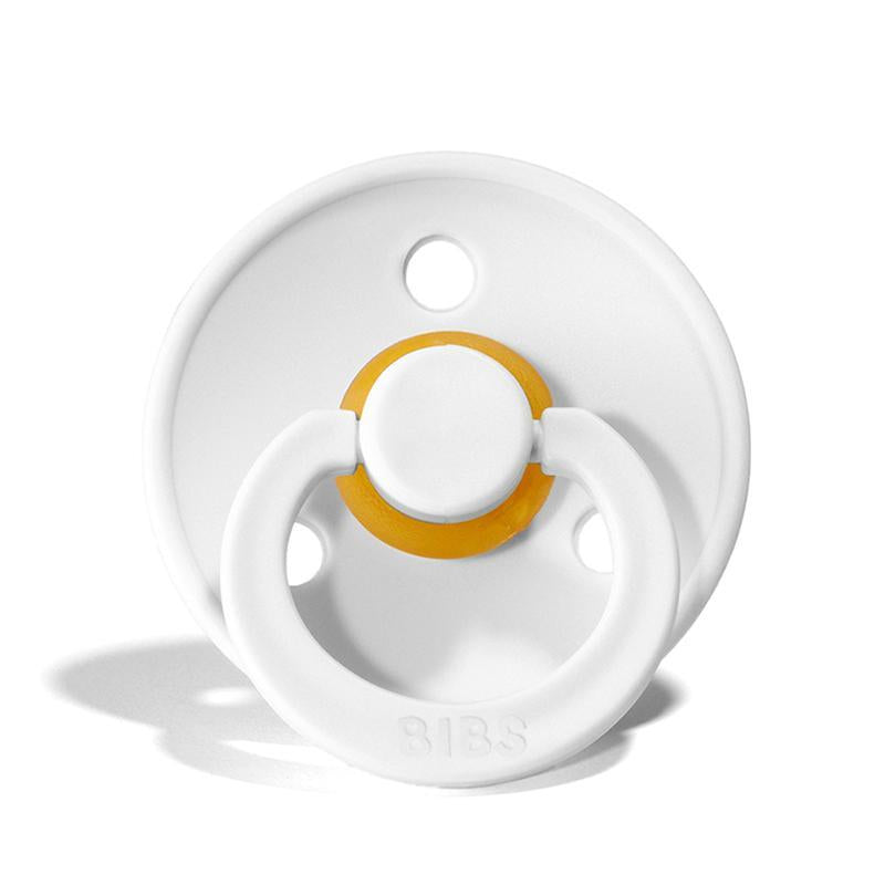 "BIBS" - Colour (Round) Range Pacifiers - Size 2