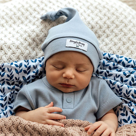 "Snuggle Hunny Kids" - Knotted Baby Beanie