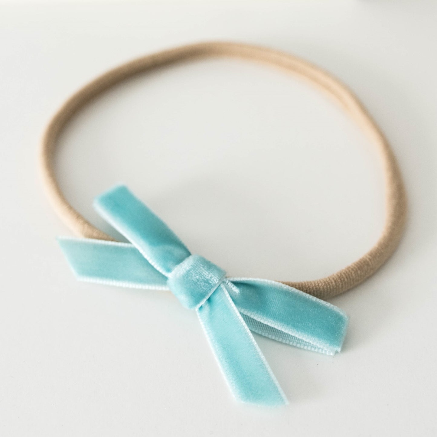 "Snuggle Hunny" - Petite Velvet Bows