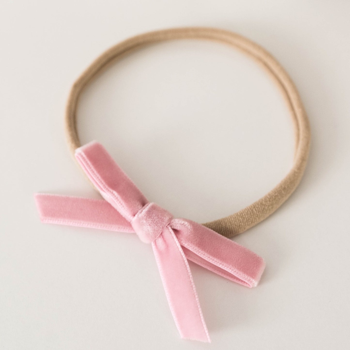 "Snuggle Hunny" - Petite Velvet Bows