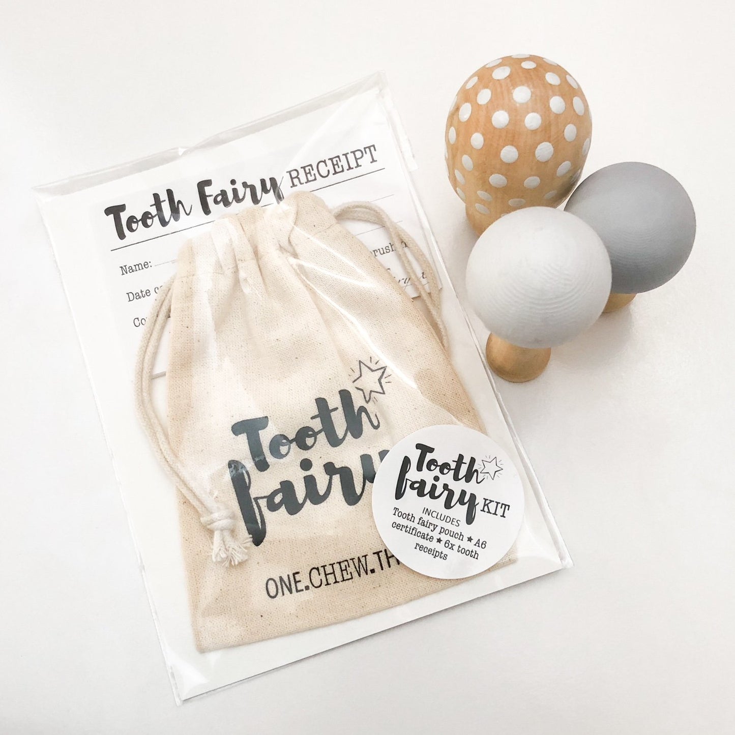 "One.Chew.Three" - Tooth Fairy Kit