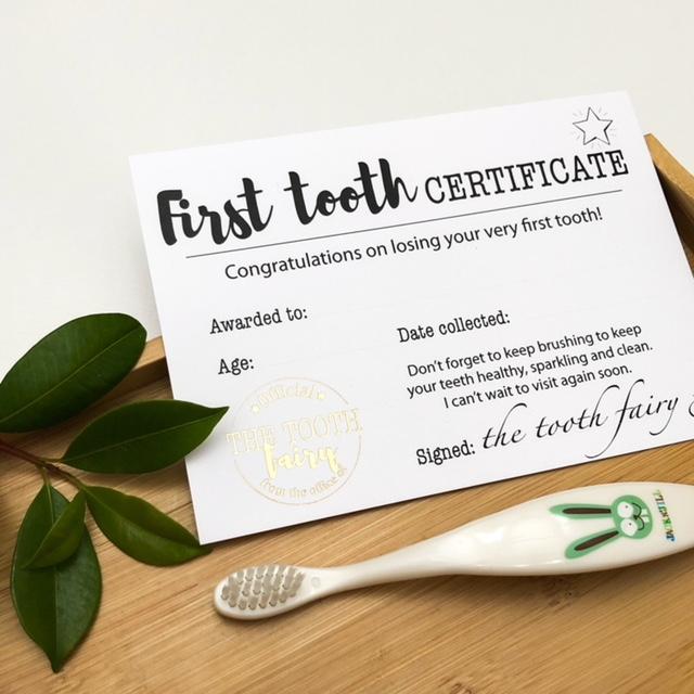 "One.Chew.Three" - Tooth Fairy Kit